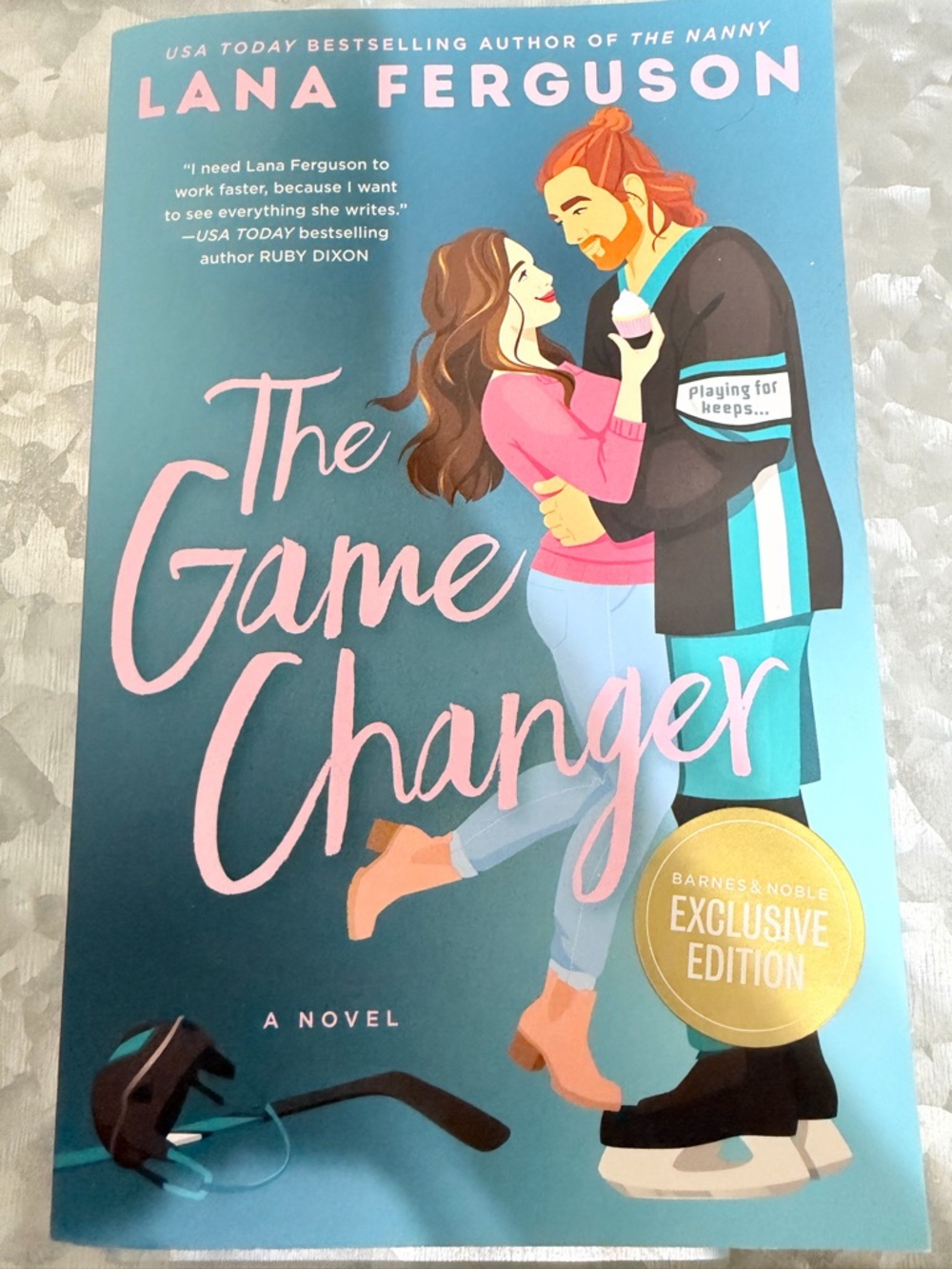 The Game Changer - Teal & Pink Hardcover Novel (Barnes & Noble Exclusive)
